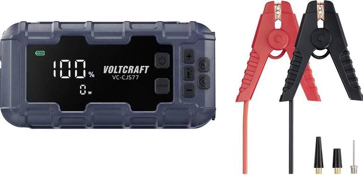 Voltcraft Schnellstartsystem VC-CJS77 VC-16533725 Starthilfestrom (12 V)=600 A (1200 A, 16000 mAh)