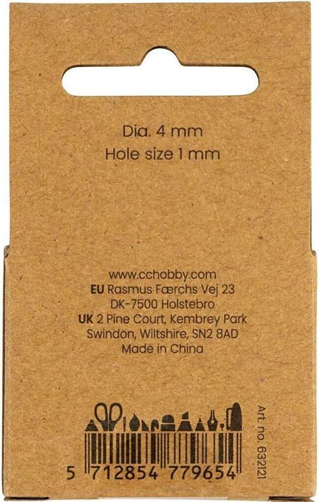 Produktbild Creativ Company Perlen-Set Süsswasserperlen 4 mm, Packungsgrösse: 40