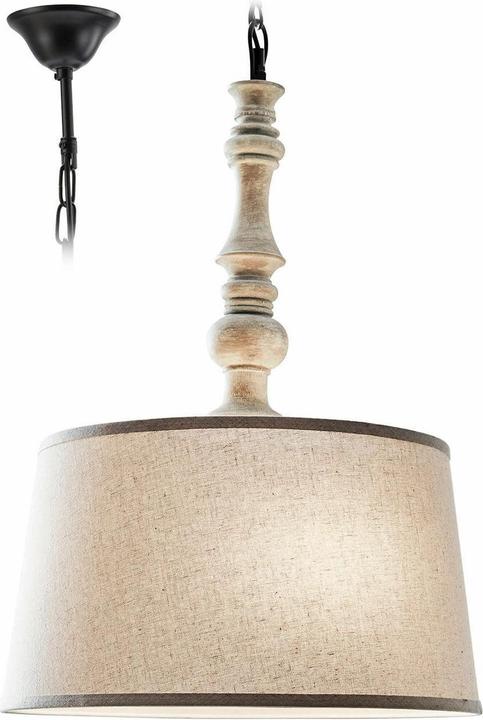 Image du produit Loberon Lampe à suspendre Martigny beige (E14)