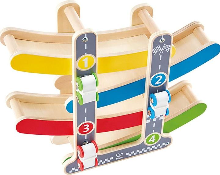 Actual product image Hape Flickflack racetrack