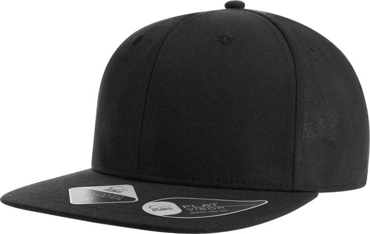 Actual product image Unisex Adult James 6 Panel Recycled Polyester Snapback Cap (One size)