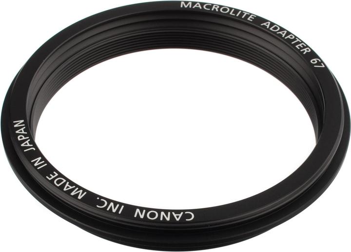 Canon 67C Macro Ring Lite to Macro Flash