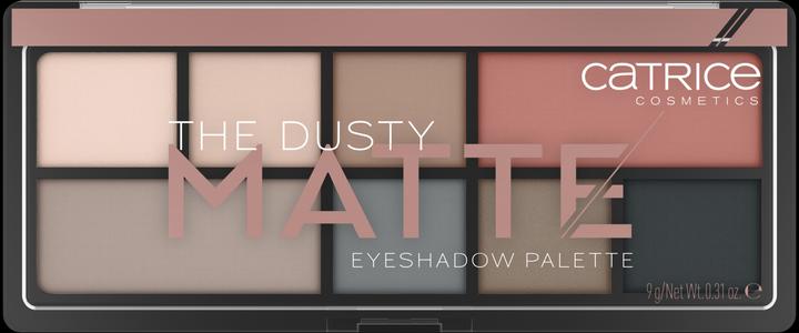 Actual product image Catrice The Dusty Matte Eyeshadow Palette (Grey)