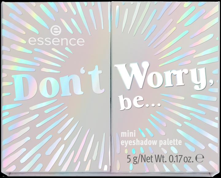 Produktbild essence Don't Worry, be... mini eyeshadow palette (Mehrfarbig)