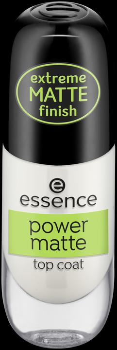 essence Power Matte Top Coat (Transparent, Top Coat)