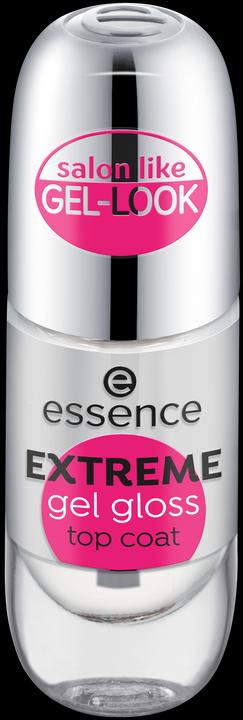 Actual product image essence EXTREME gel gloss top coat (Transparent, Top coat)