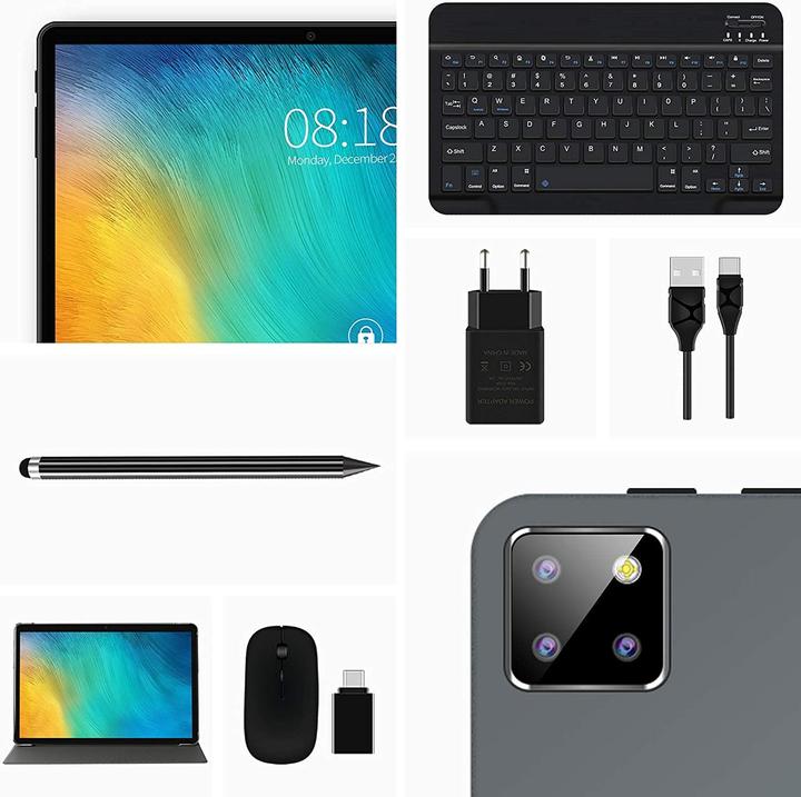 Actual product image Meberry 10 inch Android tablet