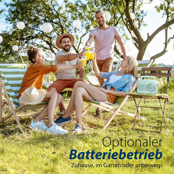 Image du produit Blaupunkt Radio nostalgique avec DAB+ | LIDO VDR 10 (DAB+ DAB, Bluetooth)