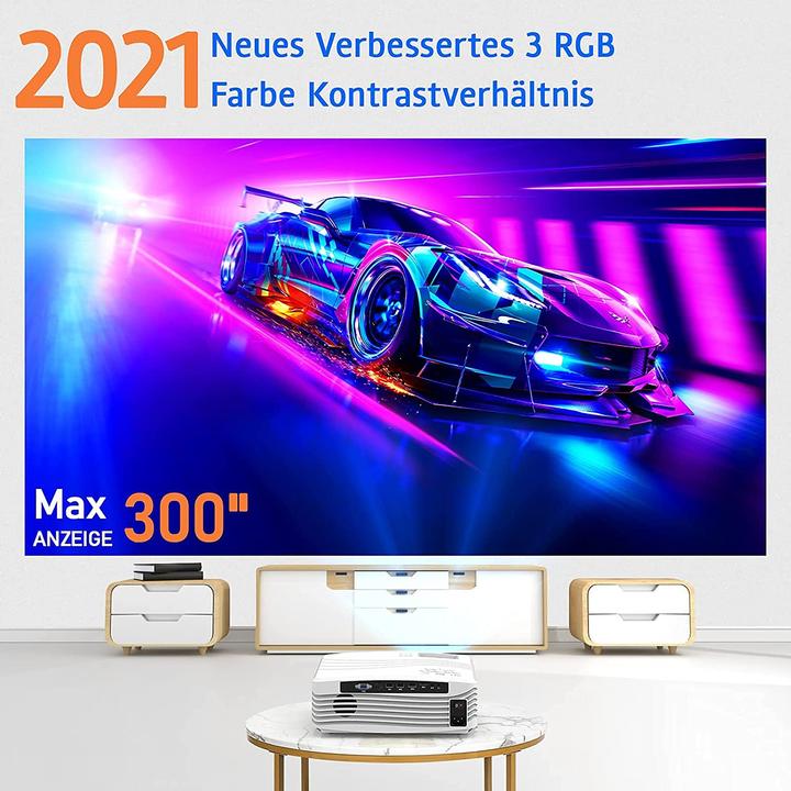 Actual product image DrQQ 5G Full HD Wifi Projector