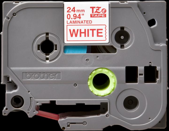 Produktbild Brother Tze-252 (2.40 cm, Rot, Weiss)