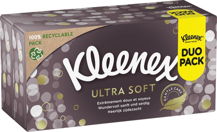 Actual product image Kleenex Ultrasoft Duo Box