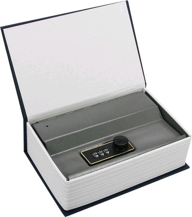 Produktbild Safe Buch TresorBlau 180 x 115 x 55 mm