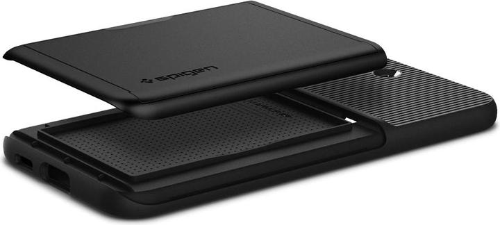 Actual product image Spigen SLIM ARMOR CS GALAXY S22 + PLUS Black
