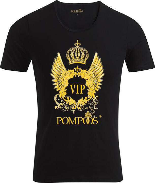 Pompöös T-Shirt Herren "VIP" - limited Edition T-Shirt Herren - Grösse L (L)