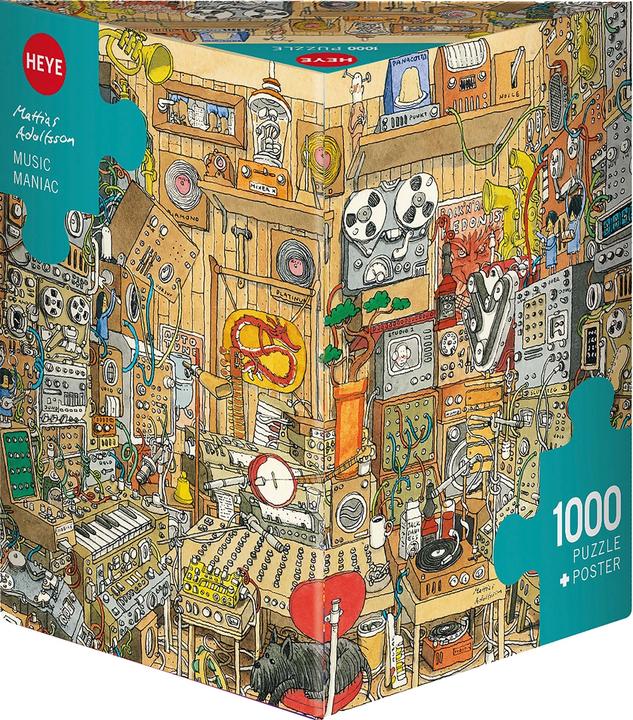 Image du produit Heye Music Maniac Triangular pcs (1000 pièces)