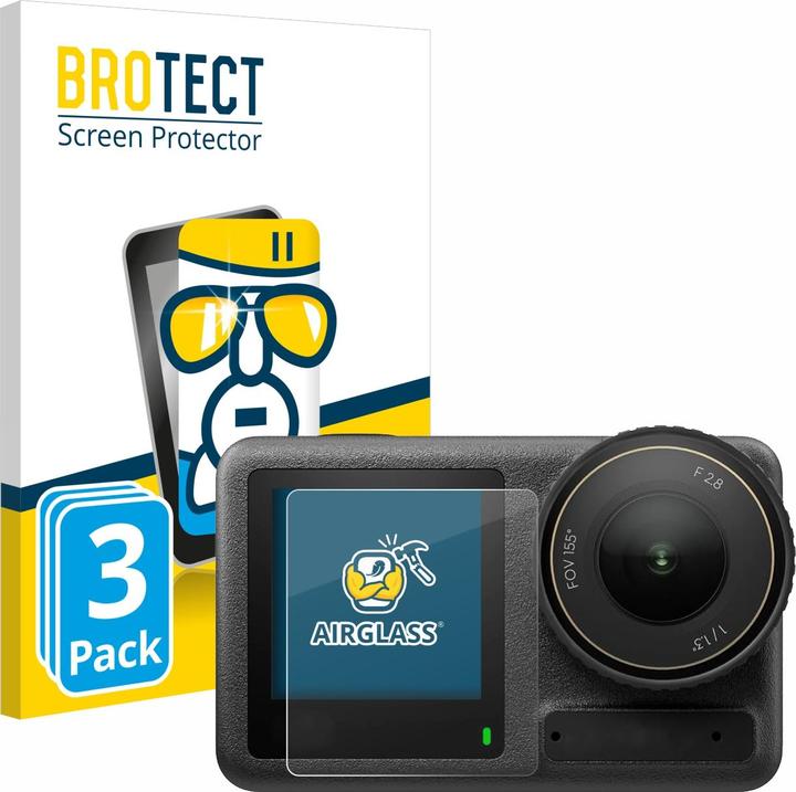 BROTECT AirGlass Panzerglasfolie (Osmo Action 4)