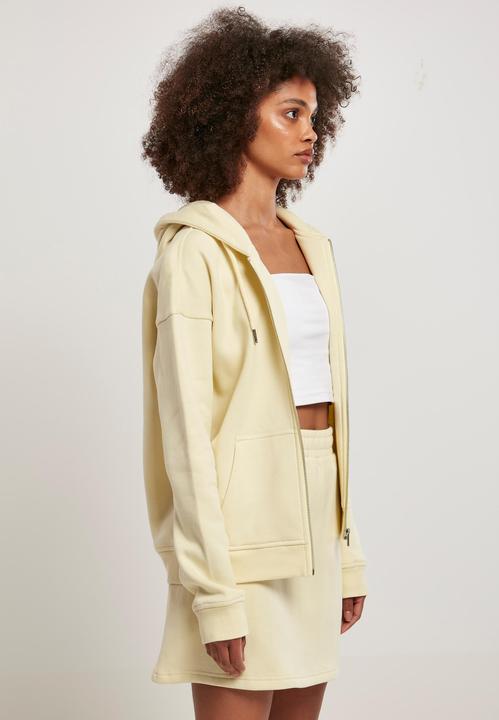 Actual product image Urban Classics Ladies Organic Terry Zip Hoody - 12384 (XS)