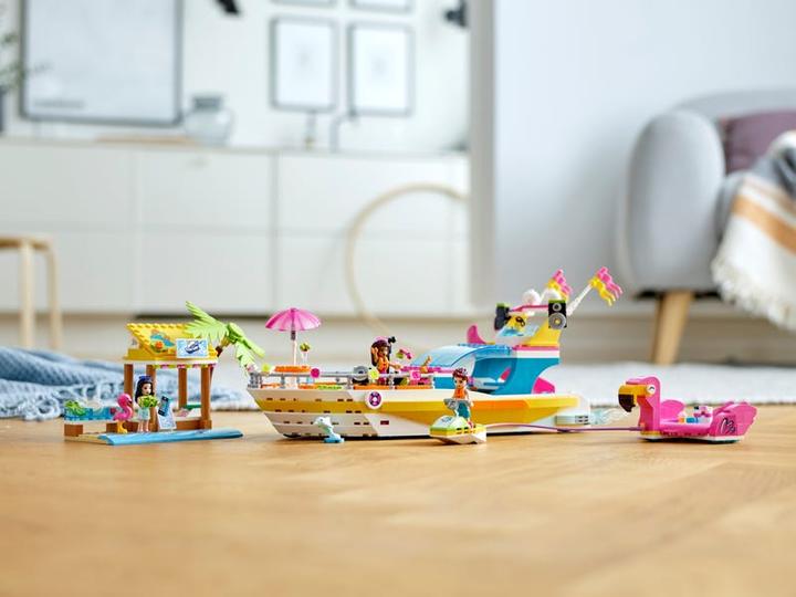 Actual product image LEGO Friends party boat from Heartlake City (41433, LEGO Friends)