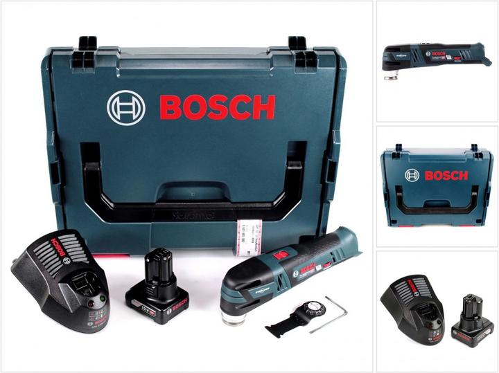 Produktbild Bosch Professional Bosch GOP 12V-28 Professional Akku Multi Cutter 12 V Brushless + 1x Akku 6,0 Ah + Ladegerät + Tauchs