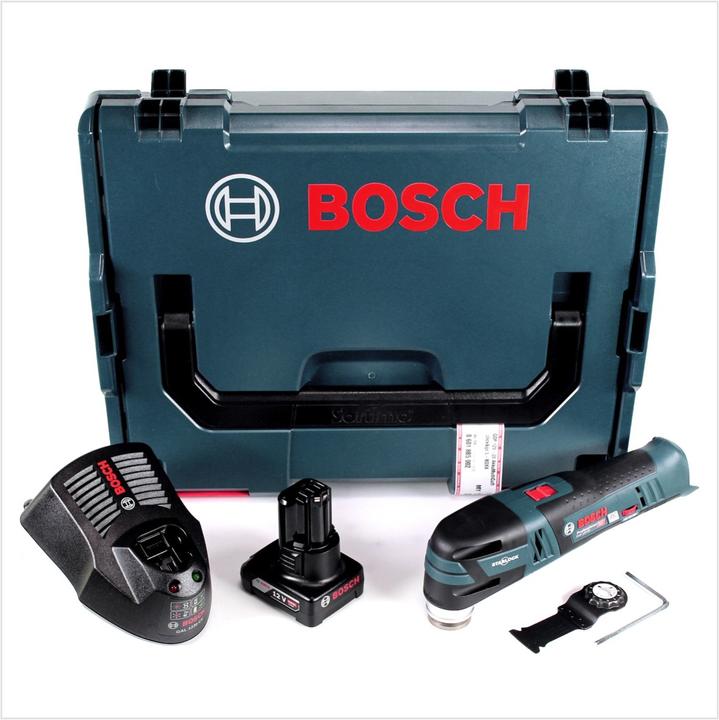Produktbild Bosch Professional Bosch GOP 12V-28 Professional Akku Multi Cutter 12 V Brushless + 1x Akku 6,0 Ah + Ladegerät + Tauchs
