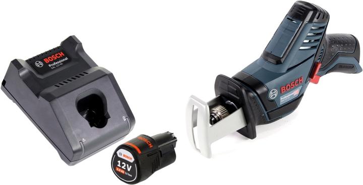 Productafbeelding Bosch Professional Bosch GSA 12V-14 Accu reciprozaag 12 V + 1x accu 2.0 Ah + lader