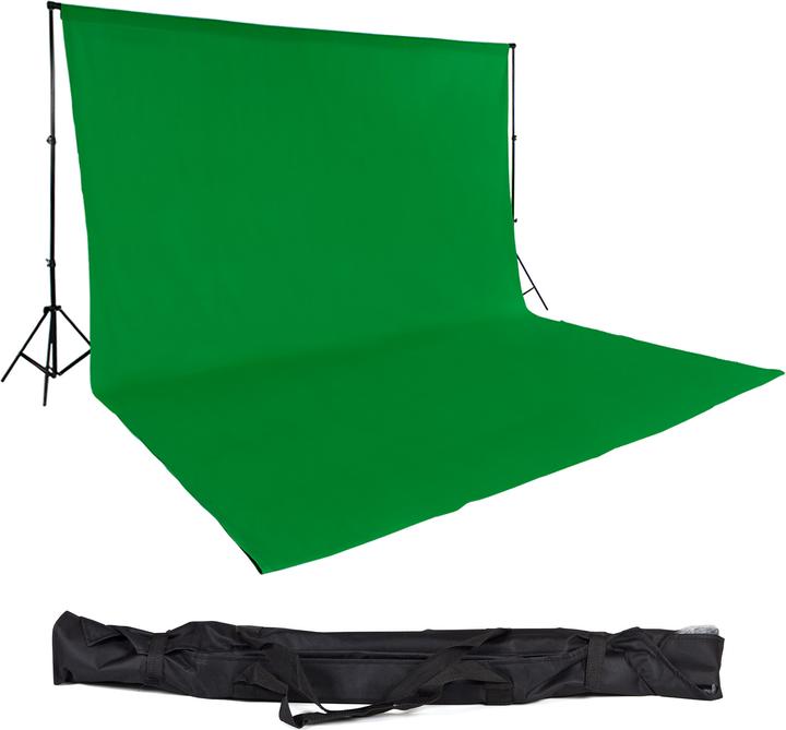tectake Set completo di sfondo fotografico (300 cm, 600 cm)
