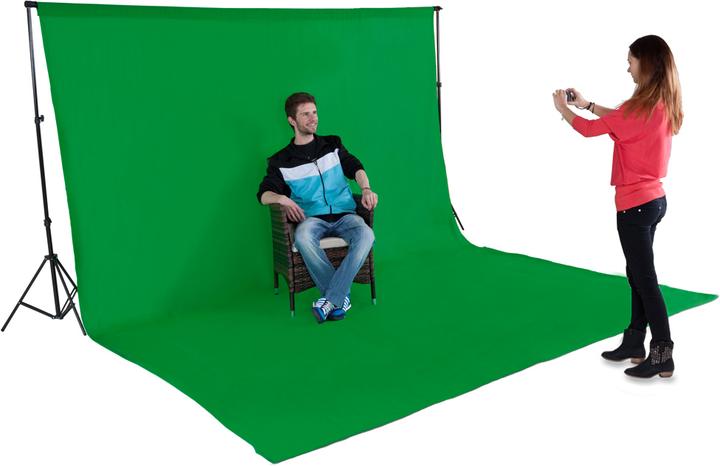 Immagine prodotto tectake Set completo di sfondo fotografico (300 cm, 600 cm)