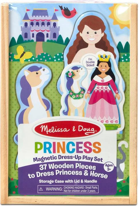 Melissa & Doug Princess Ensemble de jeu d'habillage magnétique (37 x)