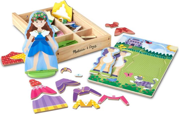 Image du produit Melissa & Doug Princess Ensemble de jeu d'habillage magnétique (37 x)