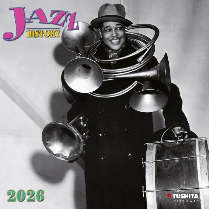 Produktbild Tushita JazzHistory2026 (30 x 30 cm, Harter Einband, Deutsch)