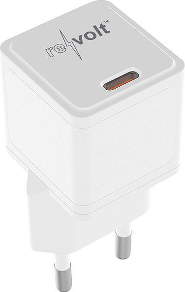 Produktbild Revolt 2er-Set kompakte USB-C-Netzteile mit Power Delivery bis 20 Watt, 3A (20 W)