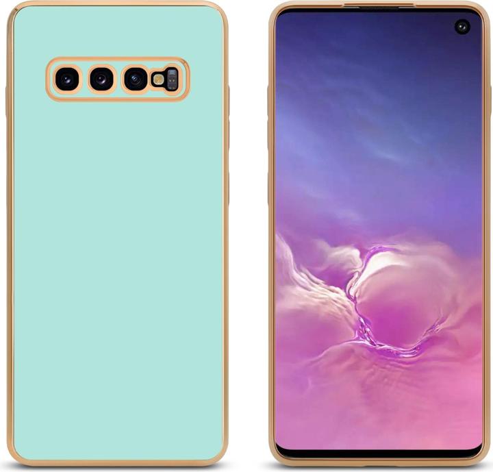 Actual product image Cadorabo Case for Samsung Galaxy S10 PLUS in TPU with camera protection LM130 Style (Samsung Galaxy S10+)