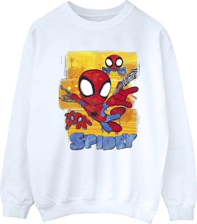 Spidey And His Amazing Friends Flying Sweatshirt