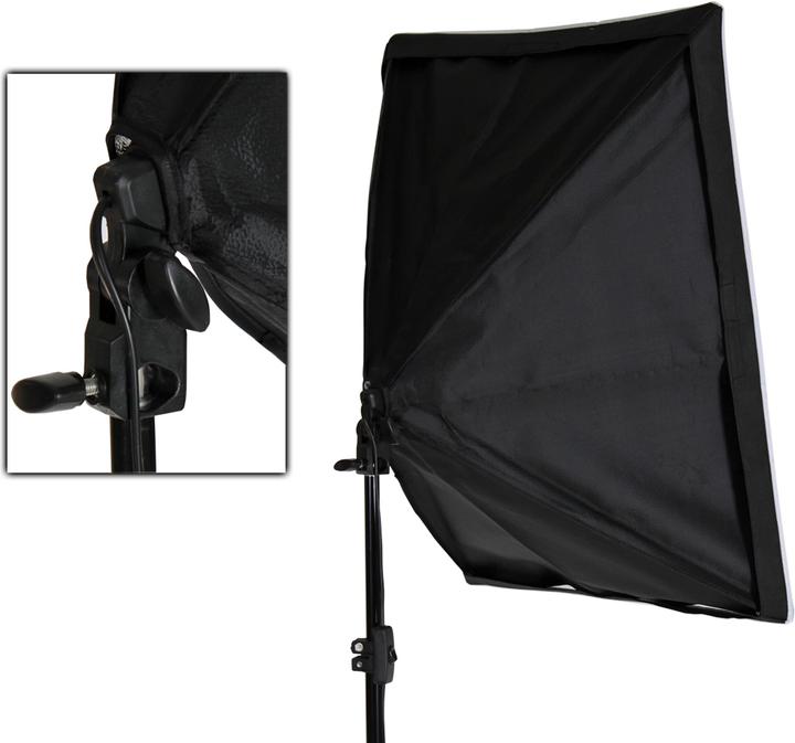 Produktbild tectake 2 Sets Studioleuchte (Studioleuchte)