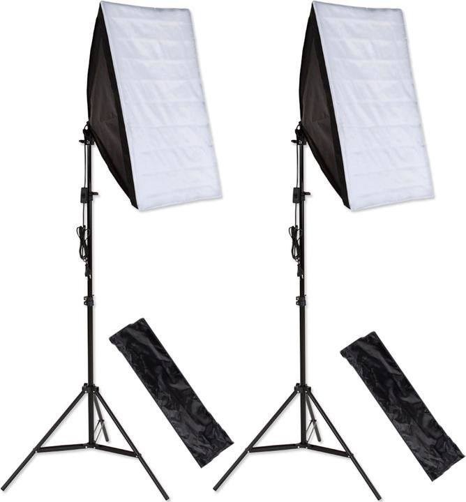 Produktbild tectake 2 Sets Studioleuchte (Studioleuchte)