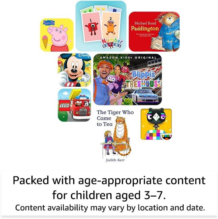 Produktbild Amazon Fire HD 8 Kids (2022) inkl. Hülle (8", 32 GB, Blau)
