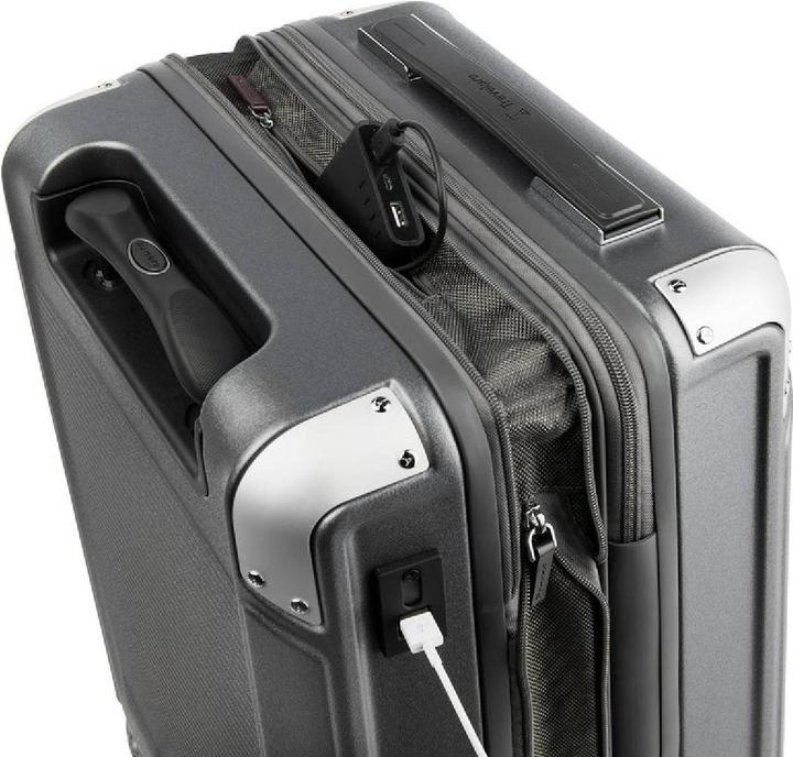 Actual product image Travelpro Platinum Elite - Compact Carry-On Expandable Hardside Spinner, Vintage (39 l, Hand luggage (up to 50 litres))