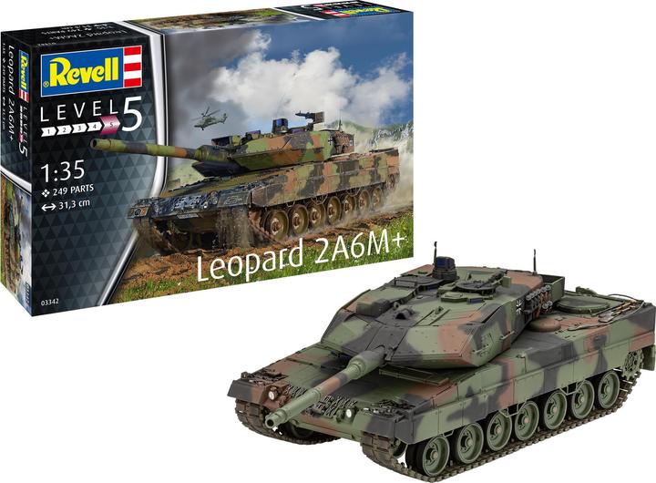 Actual product image Revell Leopard 2 A6M+