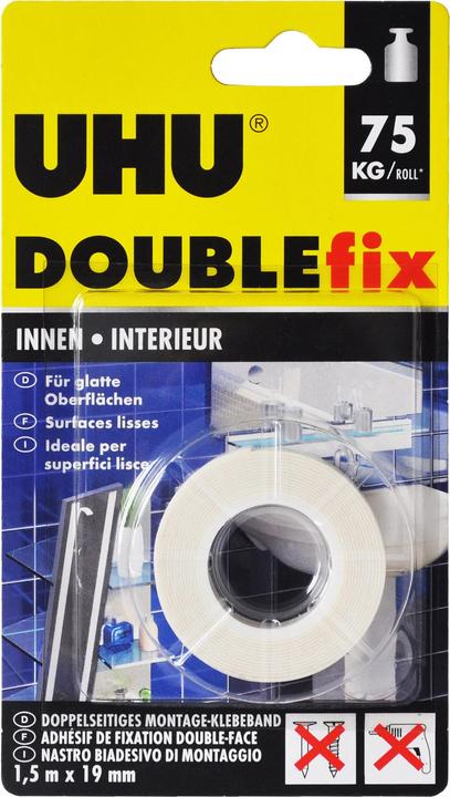 Image du produit UHU Dop.Mountingb.In.1.5mx19mm (19 mm)