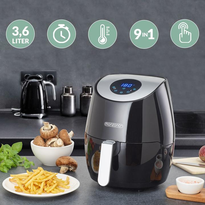 Actual product image Deuba Heissluftfriteuse