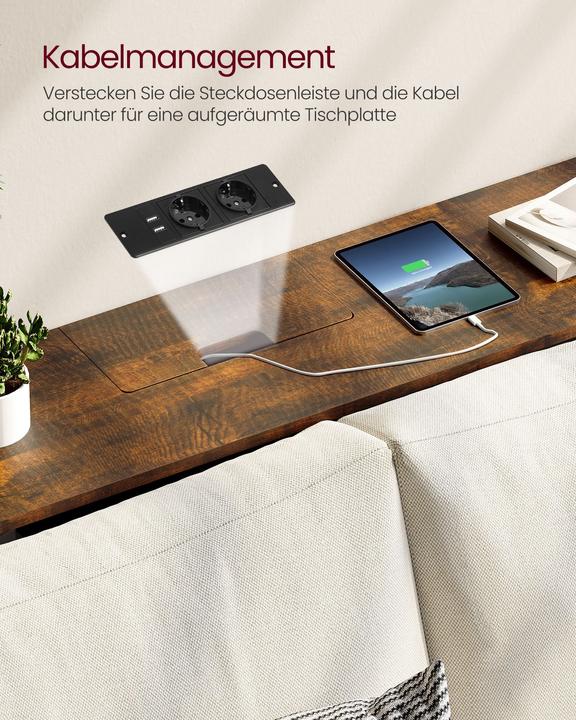 Actual product image Vasagle Havanna (120 x 25 x 81 cm)