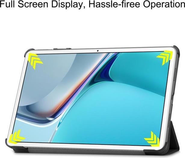 Image du produit MU Classic Étui en cuir pliable trois fois (Huawei MatePad 11 (2021))