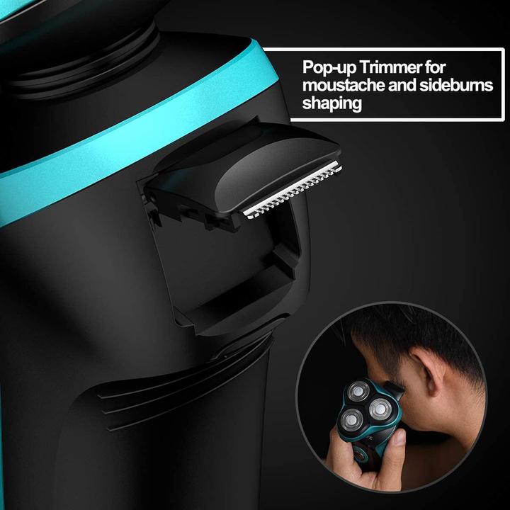 Actual product image Yabife Electric shaver with travel case