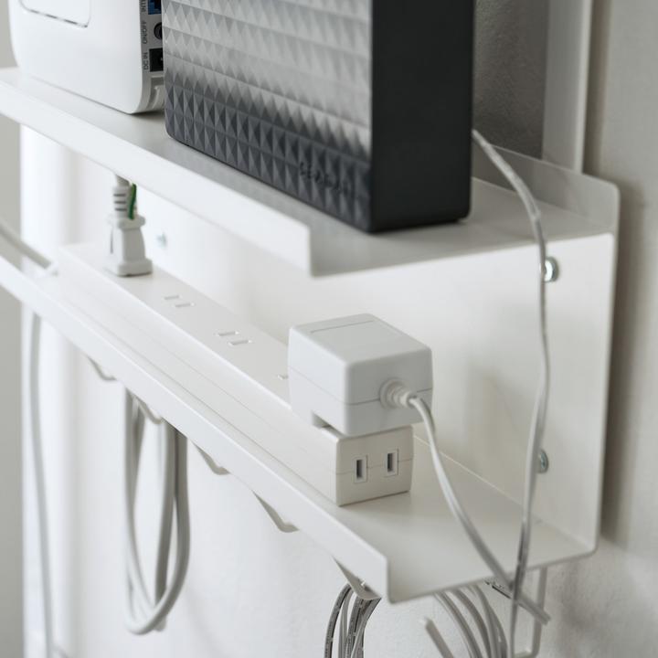 Actual product image Yamazaki Cable and router organiser