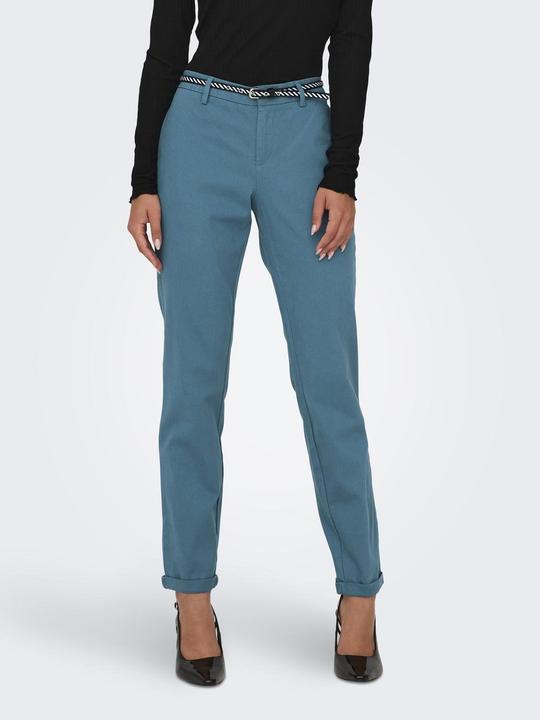 Actual product image Only Slim Fit Mid Waist Chino Trousers Chino Trousers (W36/L34)