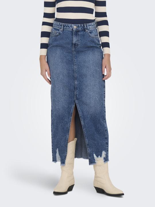Image du produit Only Taille moyenne Jupe longue Jupe en jean (M)