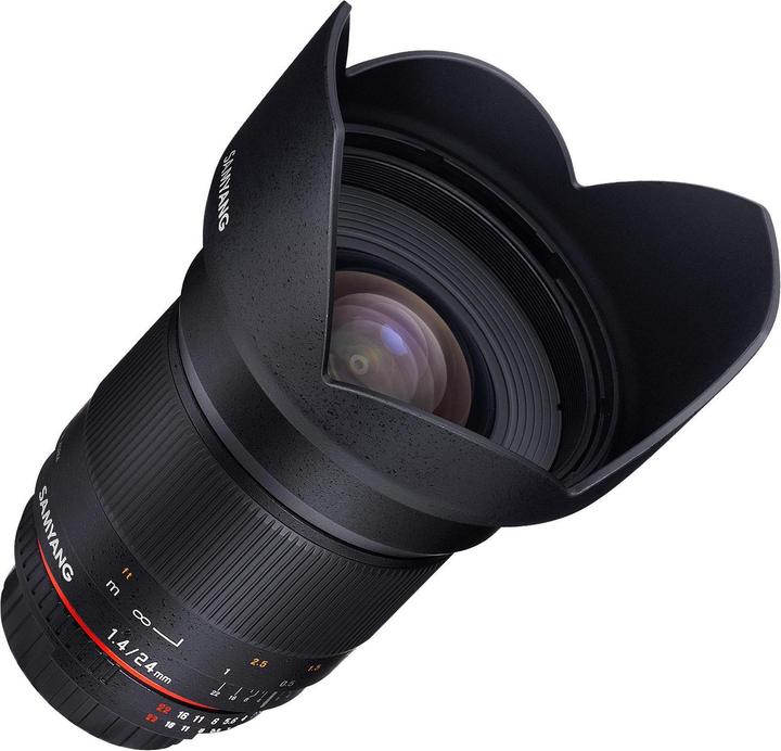 Image du produit Samyang 24mm f/1.4 ED AS IF UMC - Canon EF (Canon EF, Micro Four Thirds, APS-C / DX, Plein format)