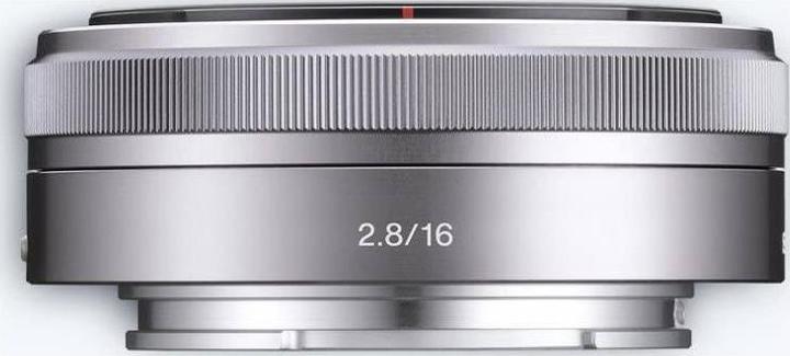 Image du produit Sony E 16mm f/2.8 (Sony E, APS-C / DX)