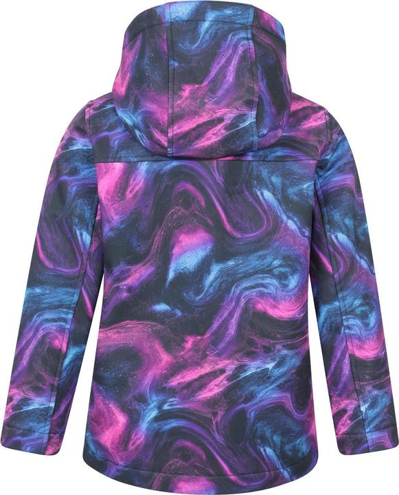 Actual product image Mountain Warehouse Childrens/Kids Exodus Water Resistant Soft Shell Jacket (104)