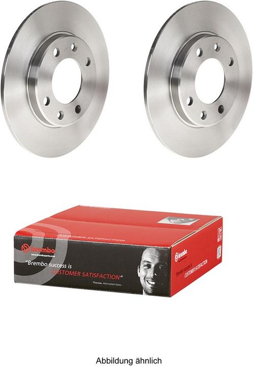 Brembo Disco freno asse anteriore - rivestito 09.9167.11